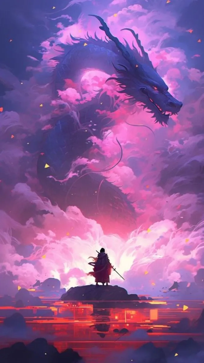 Phong cách mạnh mẽ với hình nền đẹp 3D anime nam