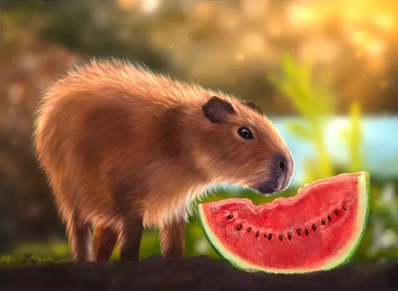 Bộ sưu tập capybaras cute đáng yêu vô đối