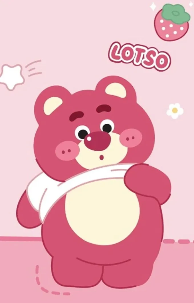 Chọn ngay hình cute gấu dâu cực yêu