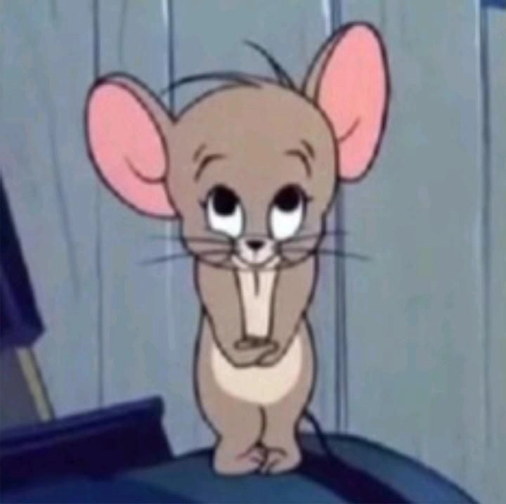 Jerry meme smile với nụ cười dễ thương hết nấc