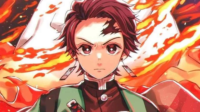 Kimetsu Yaiba Tanjiro chiến đấu bảo vệ nhân loại