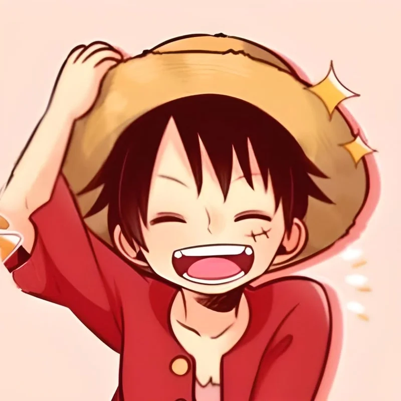 Chibi Monkey D Luffy phong cách đầy cá tính