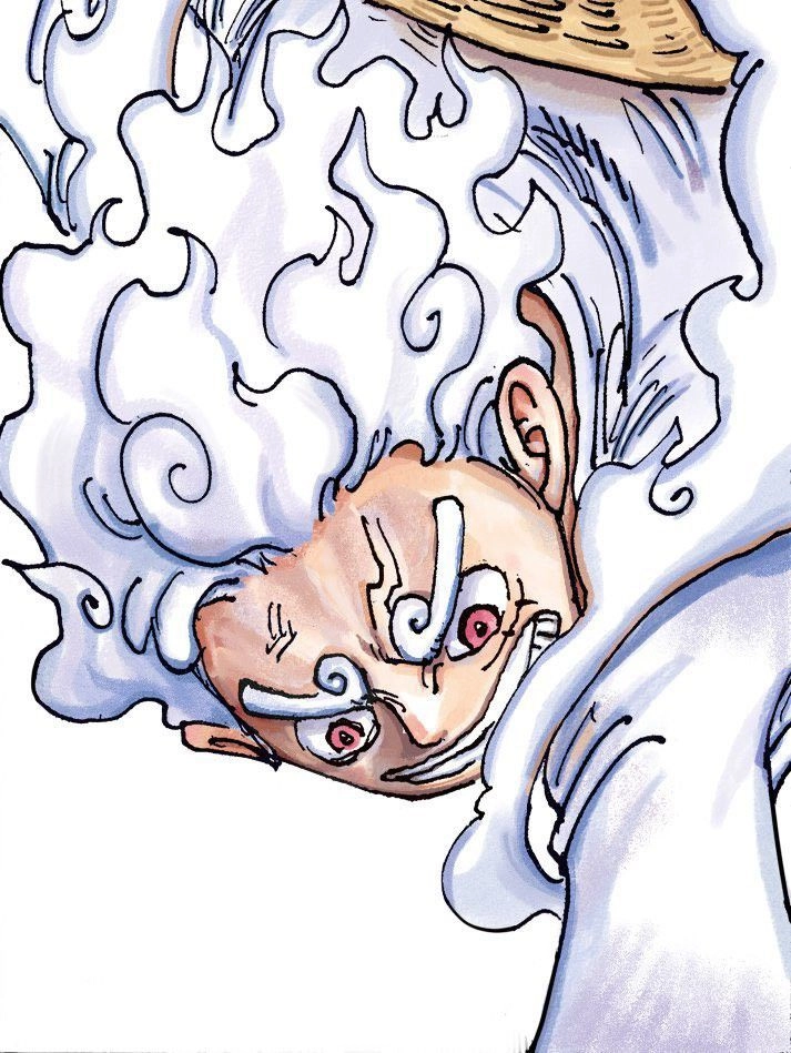 Hình nền Luffy cực ngầu với phong thái đầy uy lực