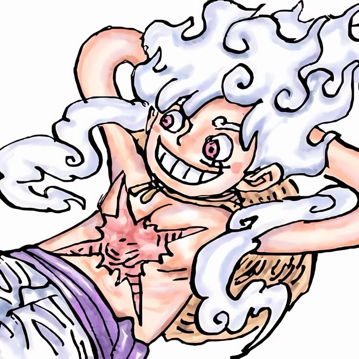 Ảnh hình nền Luffy mang phong cách độc đáo ấn tượng