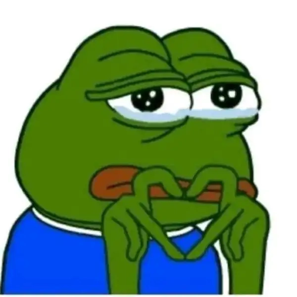 Meme ếch xanh cười đáng yêu hết nấc