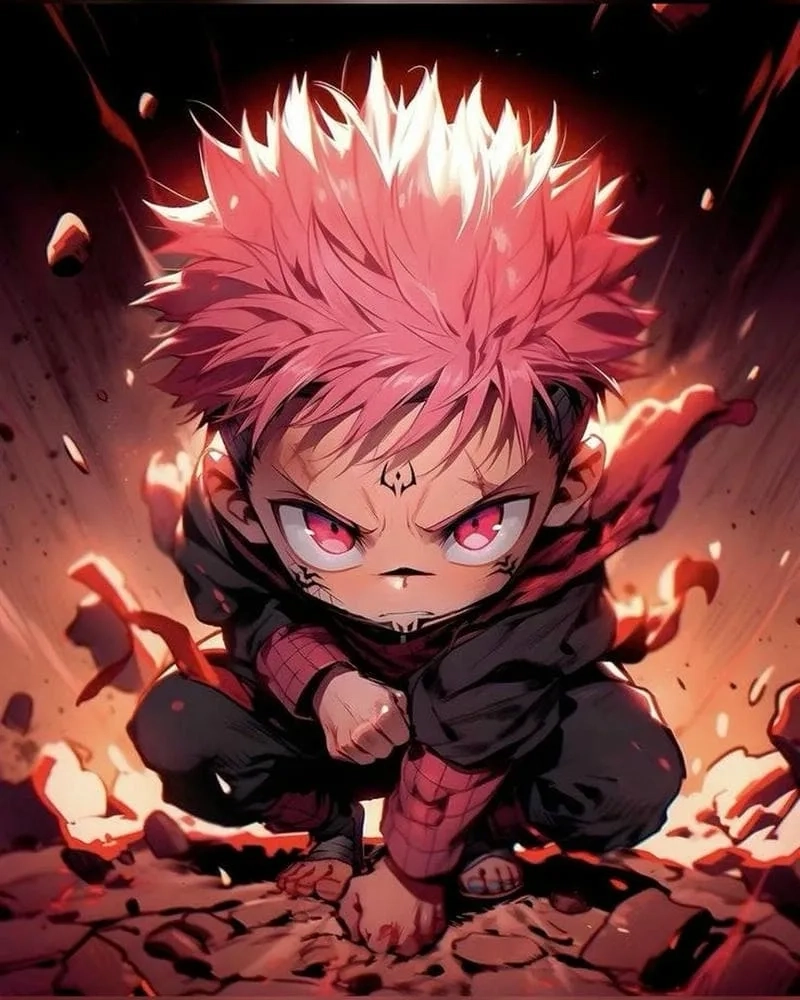 Hình ảnh chibi nam ngầu cực chất và cuốn hút