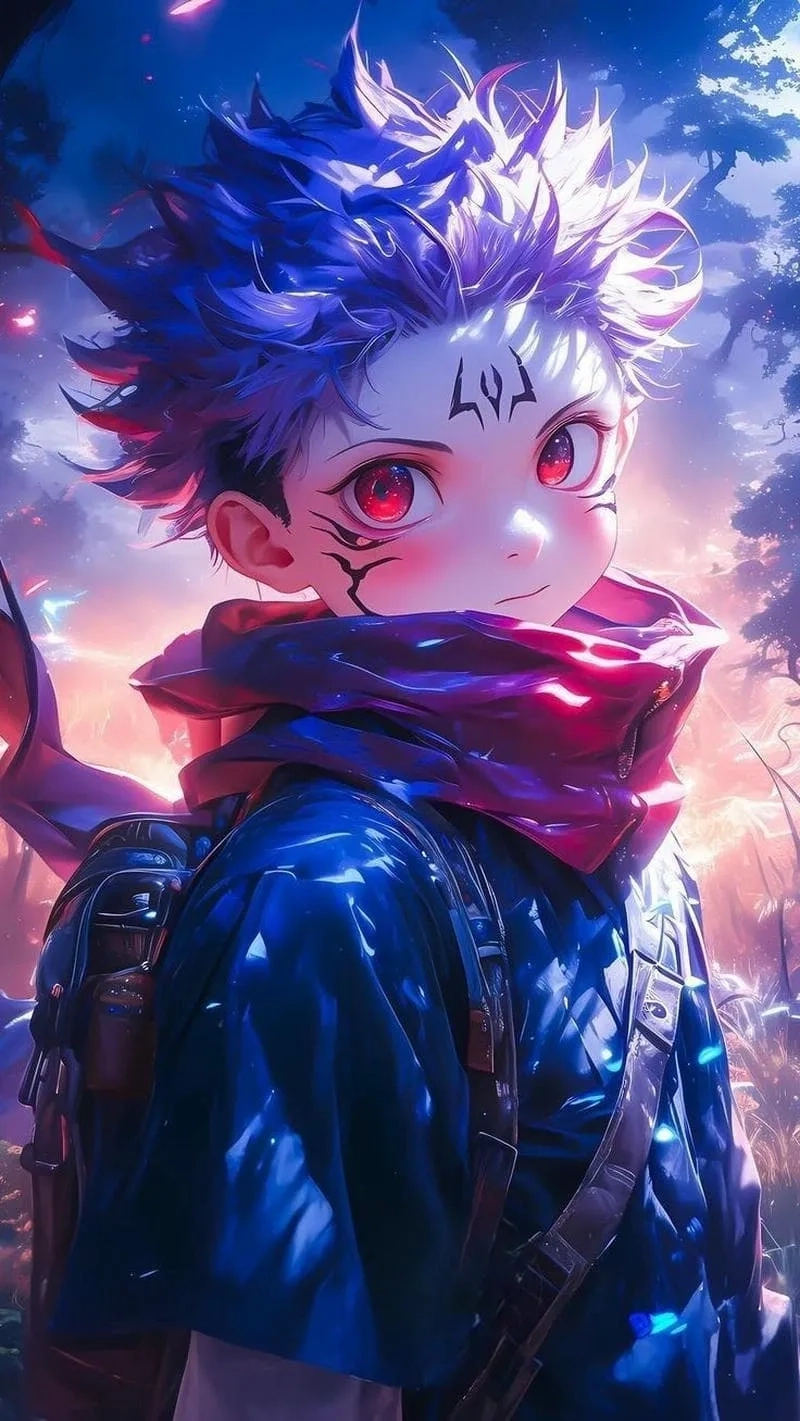 Chibi nam ngầu thể hiện cá tính mạnh mẽ