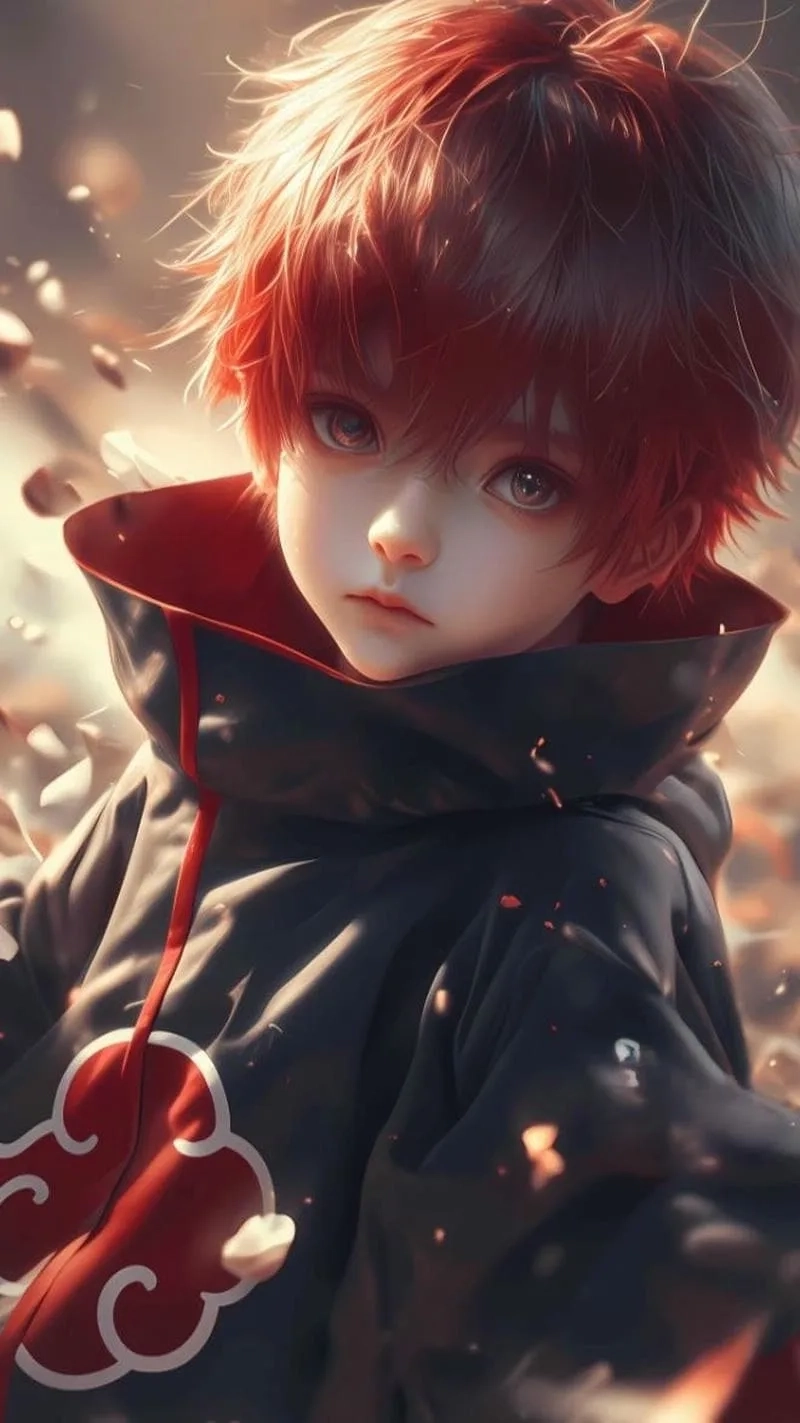 Ảnh anime nam ngầu chibi đầy bí ẩn và lôi cuốn