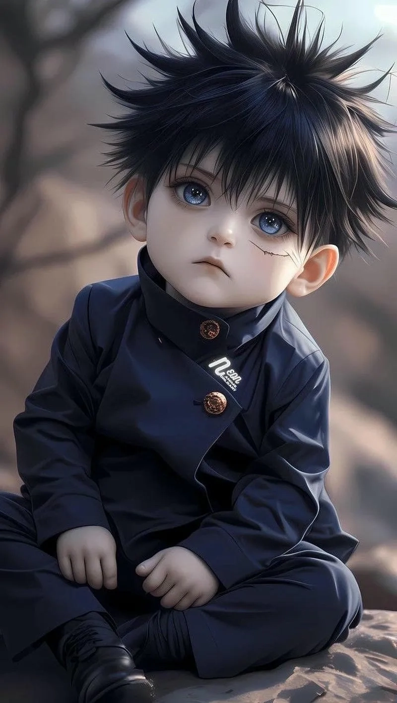Ảnh anime nam ngầu lạnh lùng chibi đầy sức hút