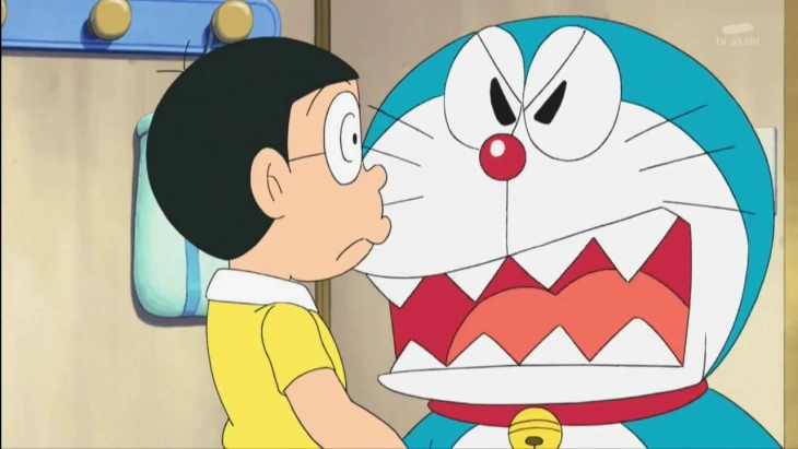 Cute Nobita Doraemon trong khoảnh khắc vui nhộn