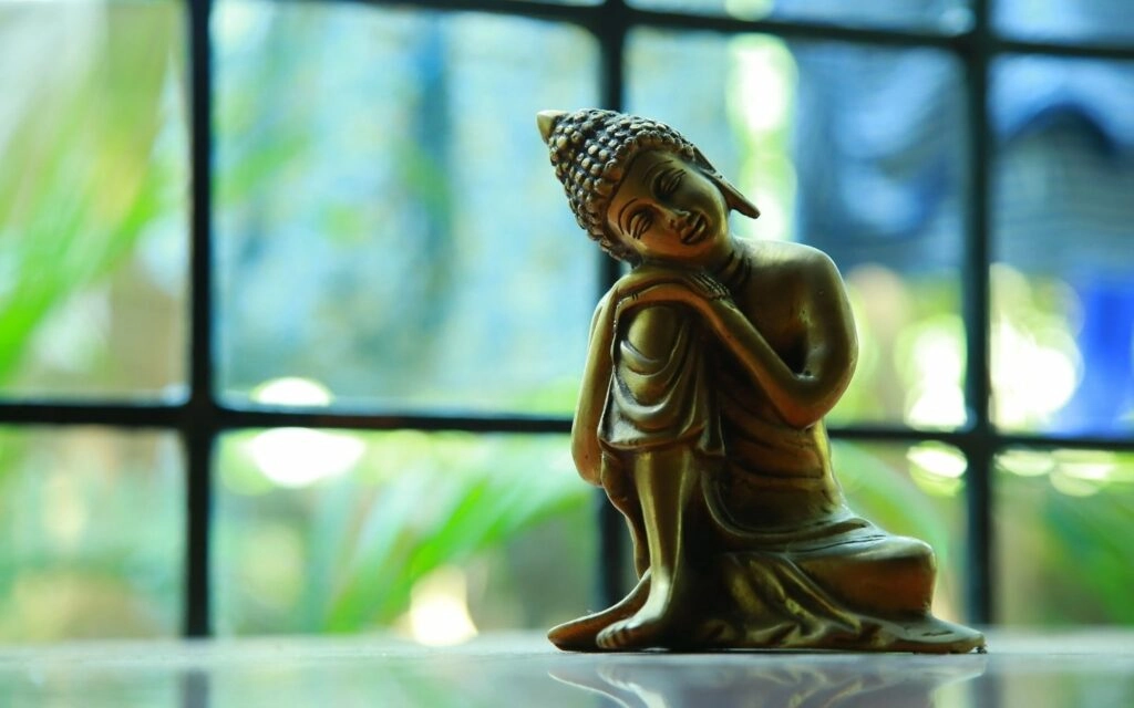 Hình nền Phật máy tính mang đến sự tĩnh lặng trong tâm