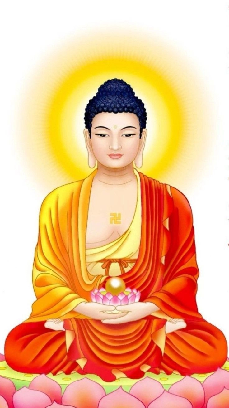 Hình ảnh Nam Mô A Di Đà Phật hướng về cõi Niết Bàn
