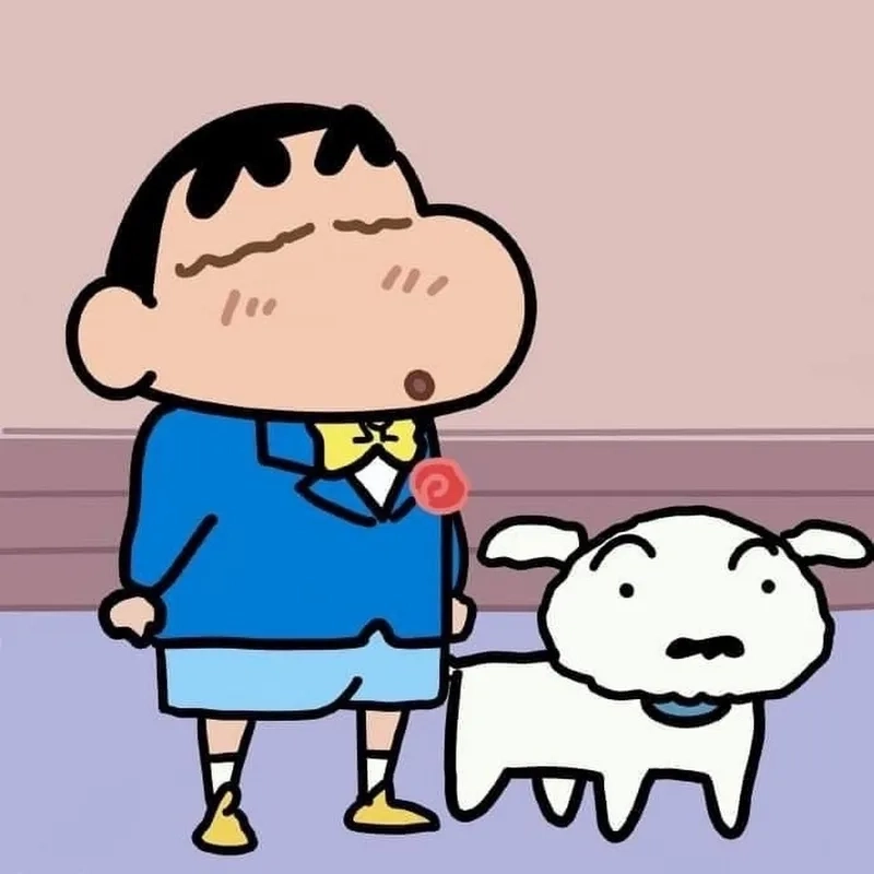 Avatar đôi vô tri shin siêu dễ thương và ngộ nghĩnh