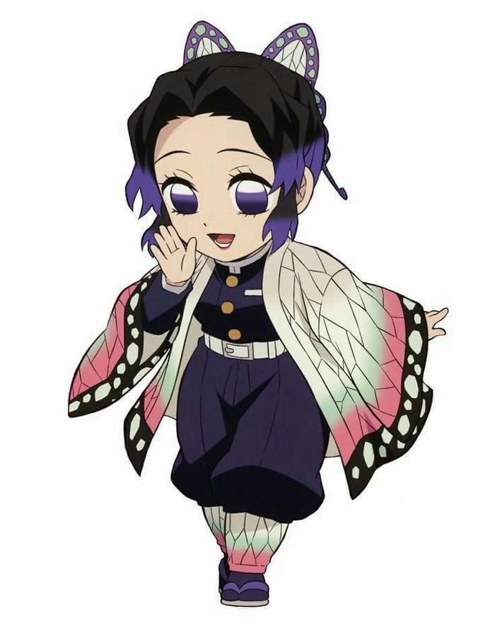 Anime chibi cute Shinobu chibi nổi bật và ấn tượng