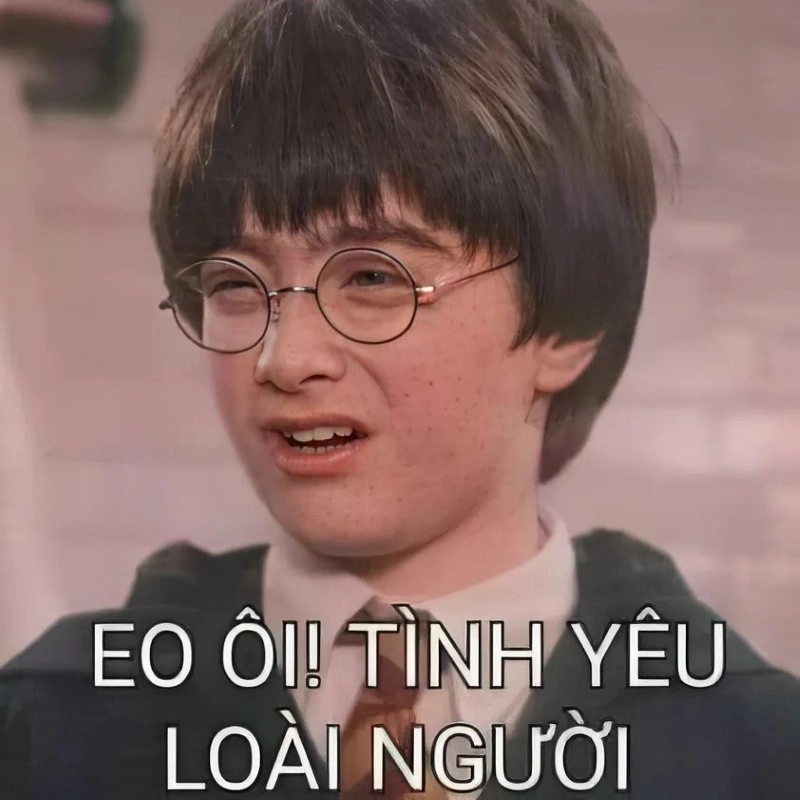Ảnh meme yêu thương tràn ngập sự ấm áp