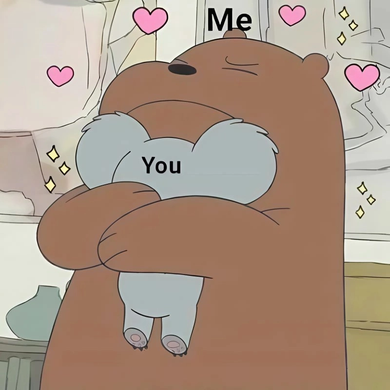 Hình meme tình yêu thể hiện trọn vẹn cảm xúc