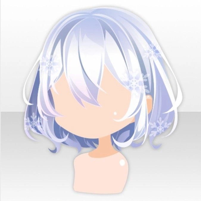 Vẽ tóc chibi nữ mềm mại đẹp mắt tự nhiên