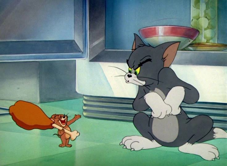 Bật Tom và Jerry để tận hưởng phút giây thư giãn