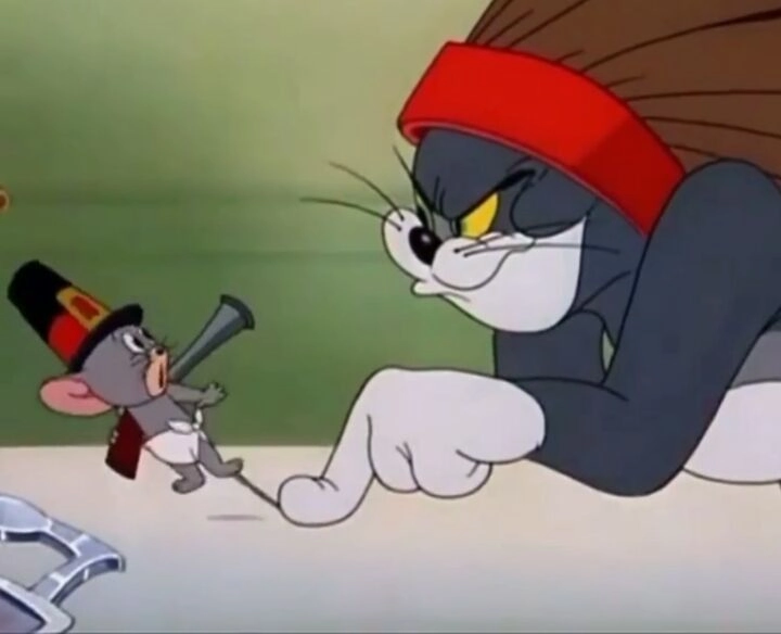 Hình ảnh Tom và Jerry meme khiến dân mạng thích thú