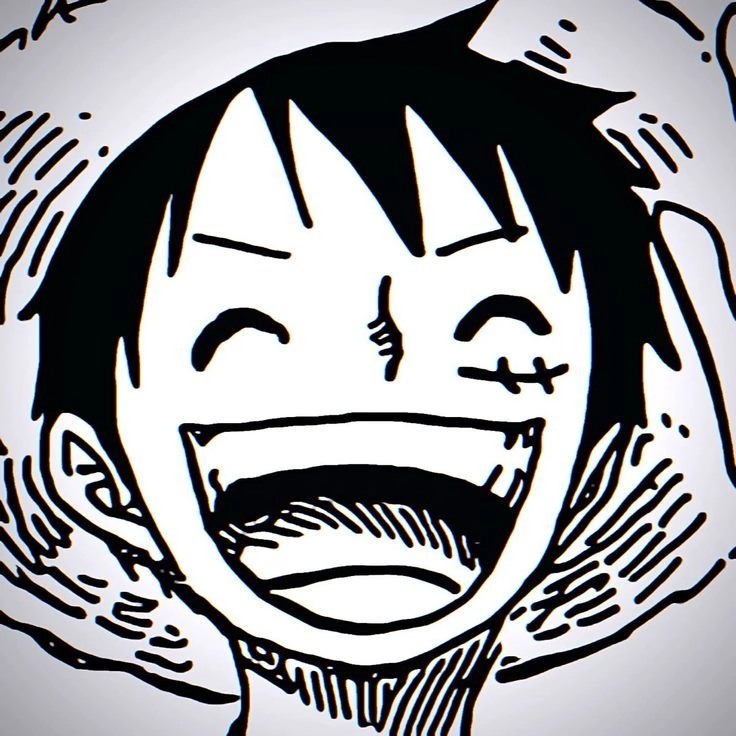 Hình vẽ Luffy chibi sinh động với nét vẽ sáng tạo