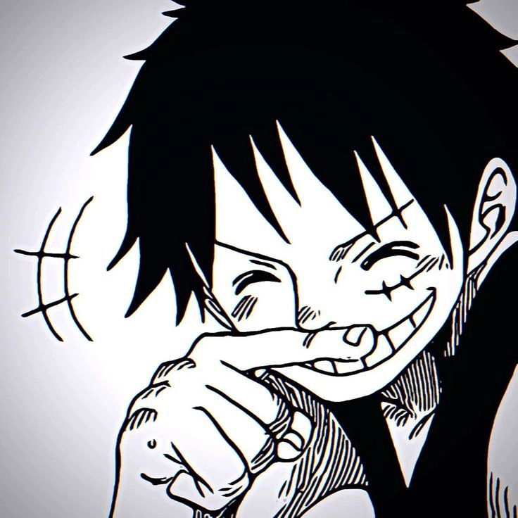 Hình vẽ Luffy cute mang phong cách ngộ nghĩnh đáng yêu