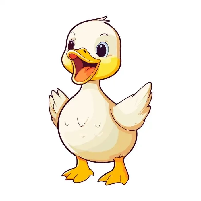 Hình avatar con vịt dễ thương và sinh động
