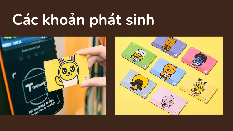 Thẻ giao thông T-money và các vật dụng cần thiết khi du học