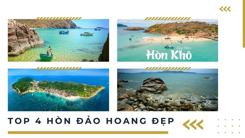 Top 4 hòn đảo hoang đẹp “ăn đứt” Maldives ở Quy Nhơn 