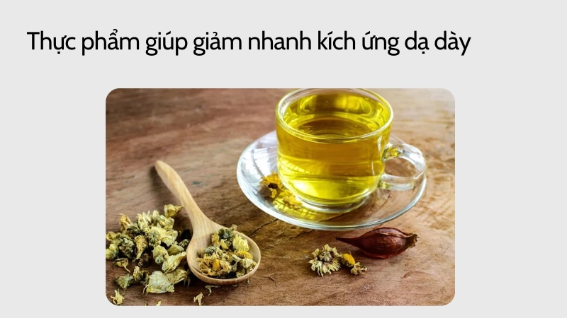Thực phẩm giúp làm dịu dạ dày nhanh