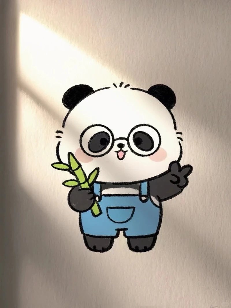 Những mẫu hình gấu trúc chibi cute đẹp nhất